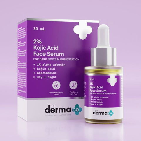 The Derma CO. | 2% Kojic Acid Face Serum with 1% Alpha Arbutin & Niacinamide
