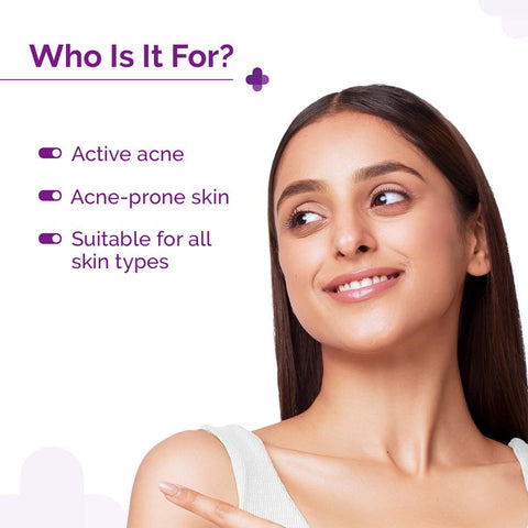 The Derma CO. | 2% Salicylic Acid Face Serum for Active Acne