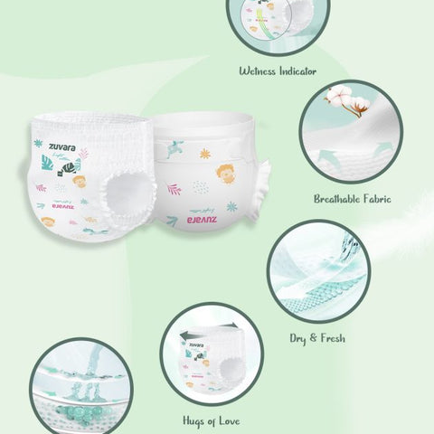 Zuvara Feather Diaper