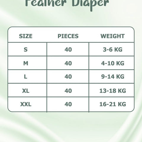 Zuvara Feather Diaper